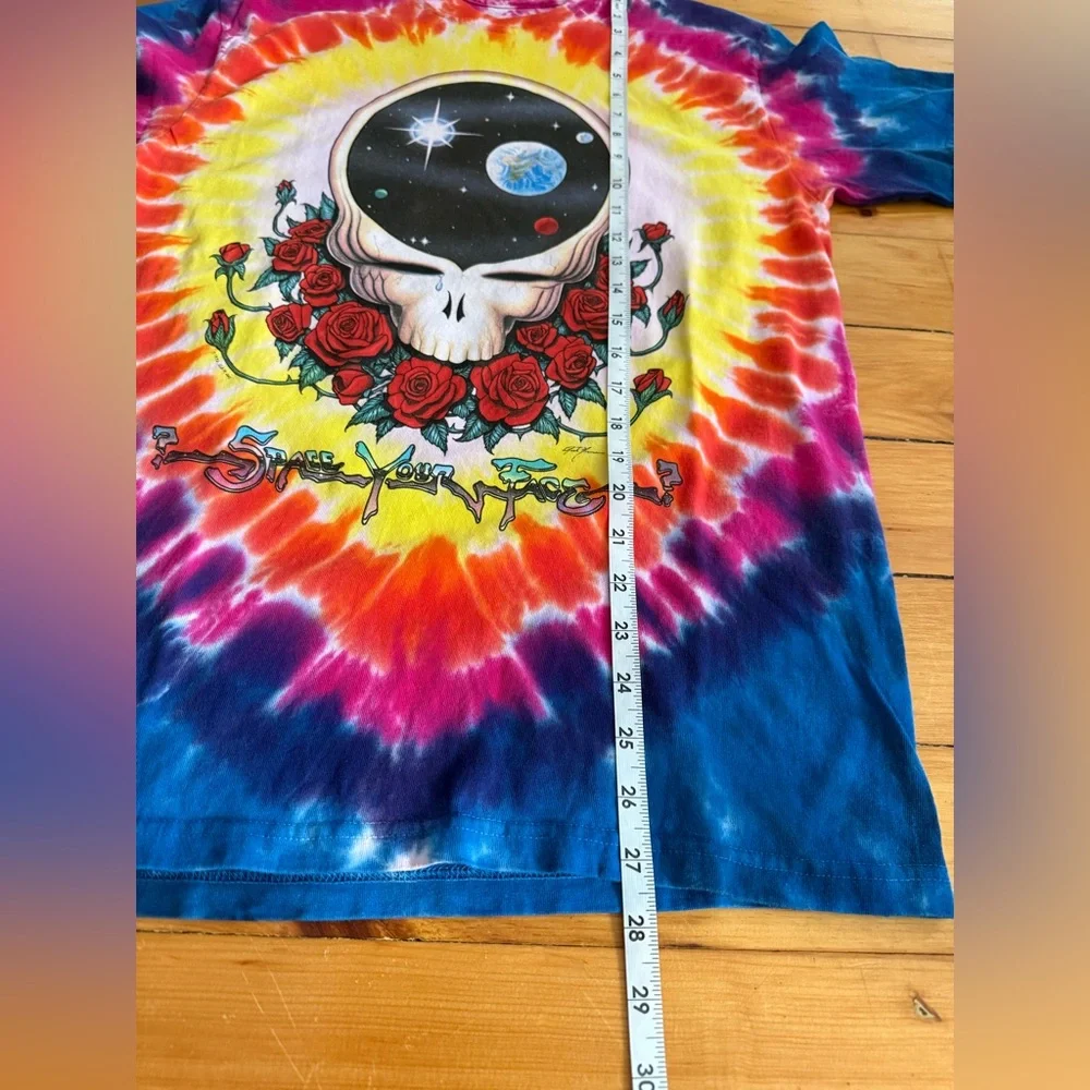Grateful Dead - Bay Area Beloved Tie Dye T-Shirt Size Medium Liquid Blue 🔥 - Picture 7 of 7